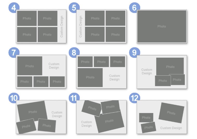 kies uit vele booth templates